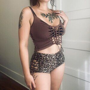 fairy slitweave tank top  ✩₊˚.⋆⁺₊✧